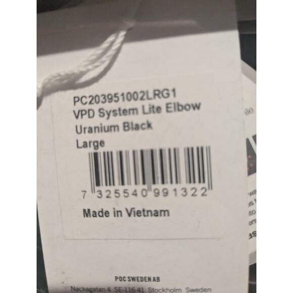 NEW POC VPD System Lite Elbow Protection Pads Biking  Armor Size Large - Picture 9 of 10